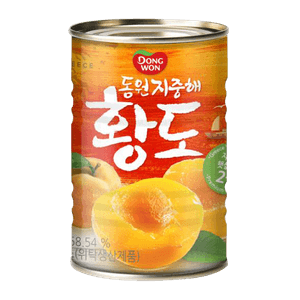 Canned Yellow Peach 14.46oz(410g)