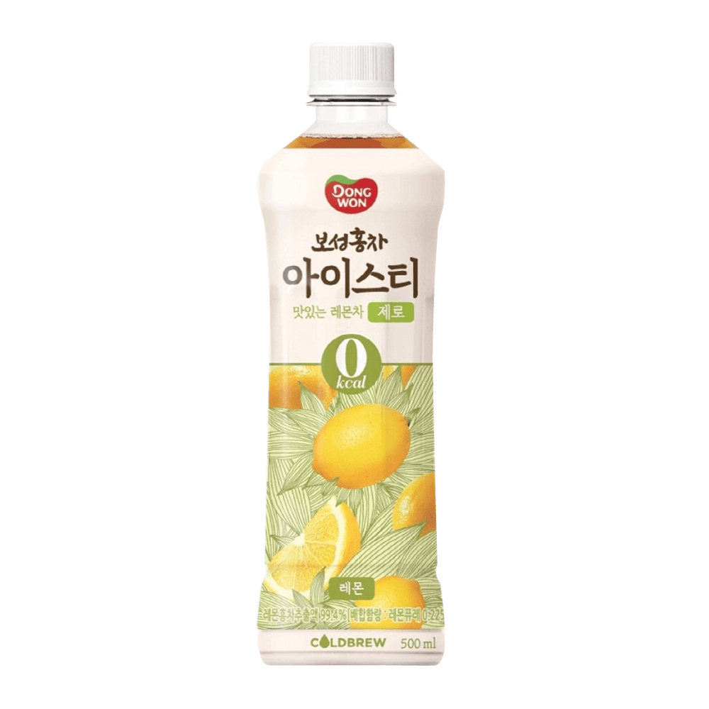 Buy Dongwon Lemon Iced Tea 16.89 fl.oz (500ml) | HMart - H Mart