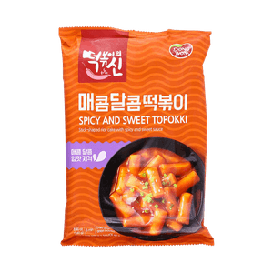 Spicy & Sweet Topokki (Rice Cake) 8.46oz(240g)