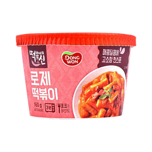 Spicy Rose Sauce Topokki Cup 5.64oz(160g)