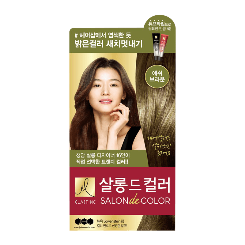 Elastine-Hairdye-Ash-Brown--100g-