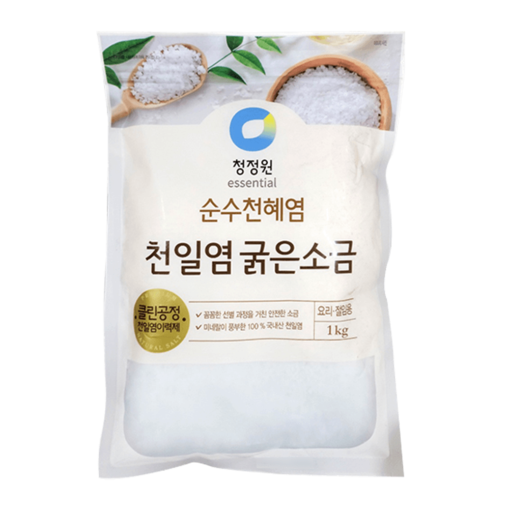Natural Premium Sea Salt For Kimchi 2.2lb(1kg) H Mart