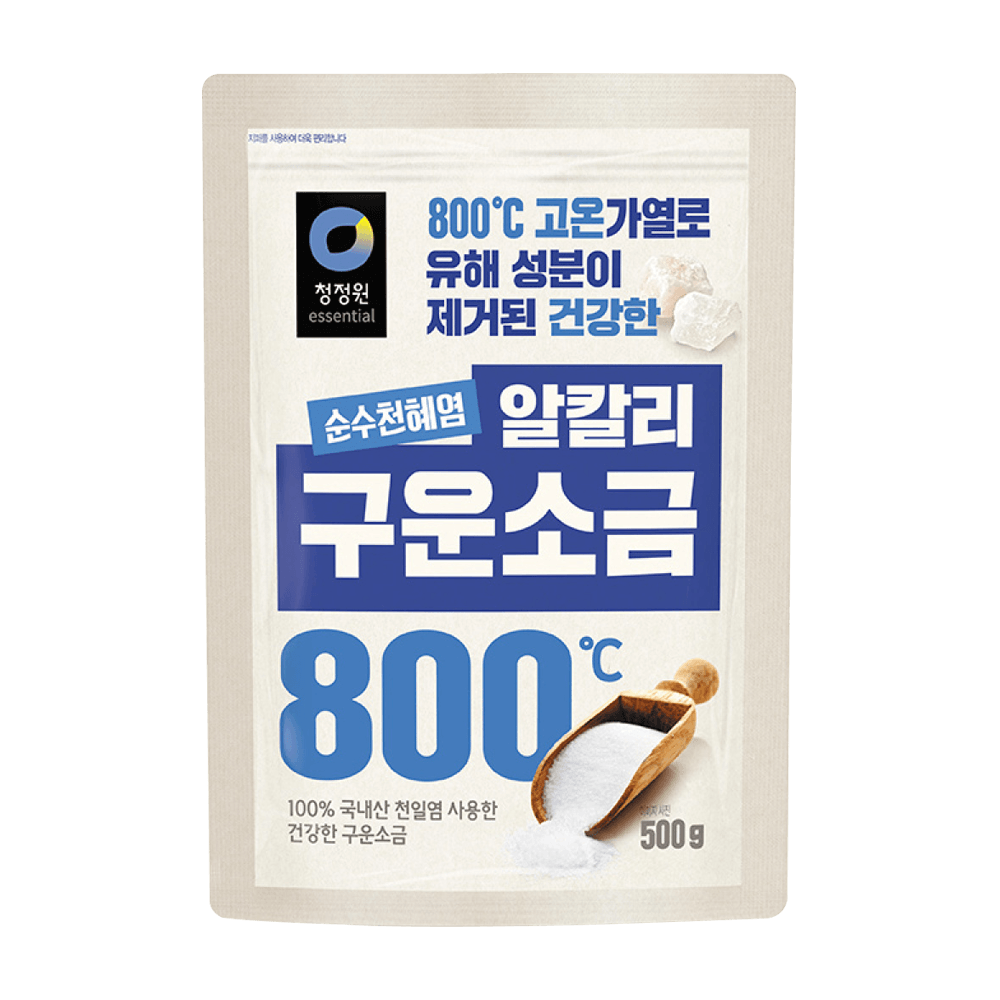 Roasted Solar Salt 1.1lb(500g) - H Mart