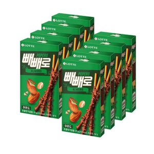 Pepero Almond Big Pack 1.06oz(32g) 8 Packs