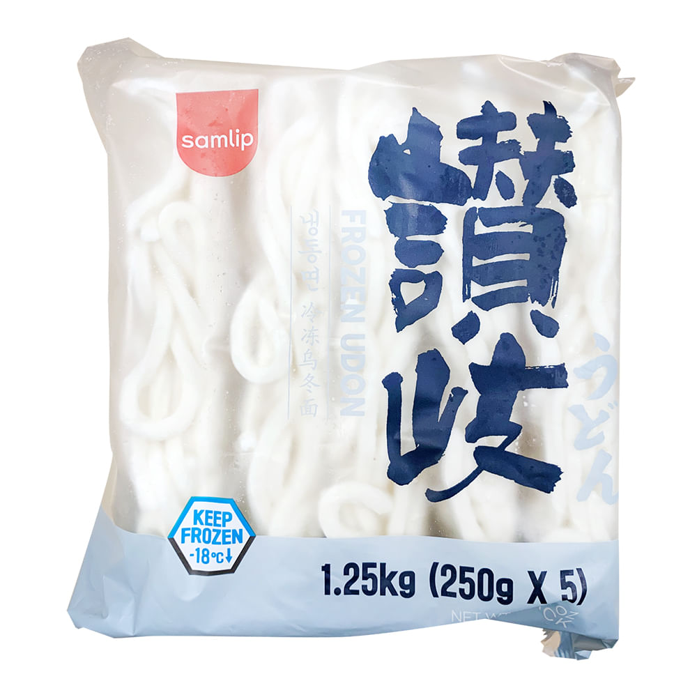J-Basket Sanuki Udon (5 pcs) - 2.75 lb (1.25 kg) - Well Come