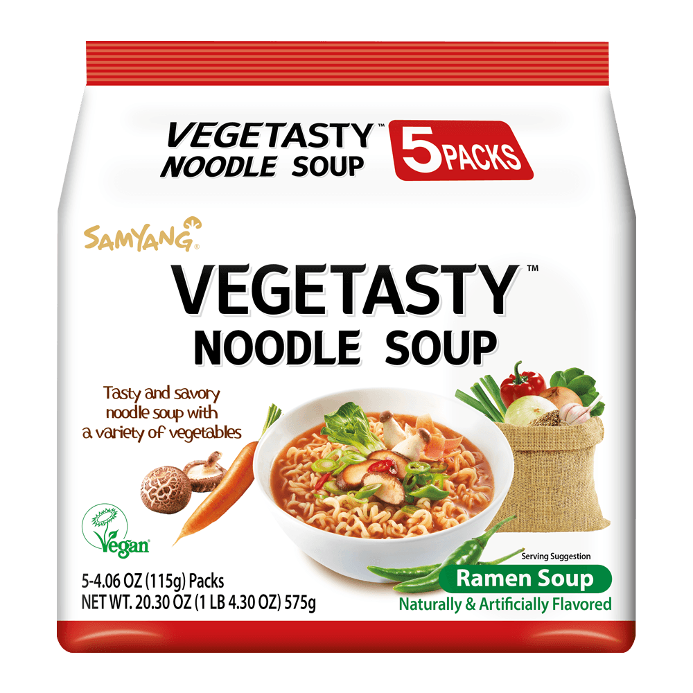 Vege Tasty Noodle Soup 4.06oz (115g) - H Mart