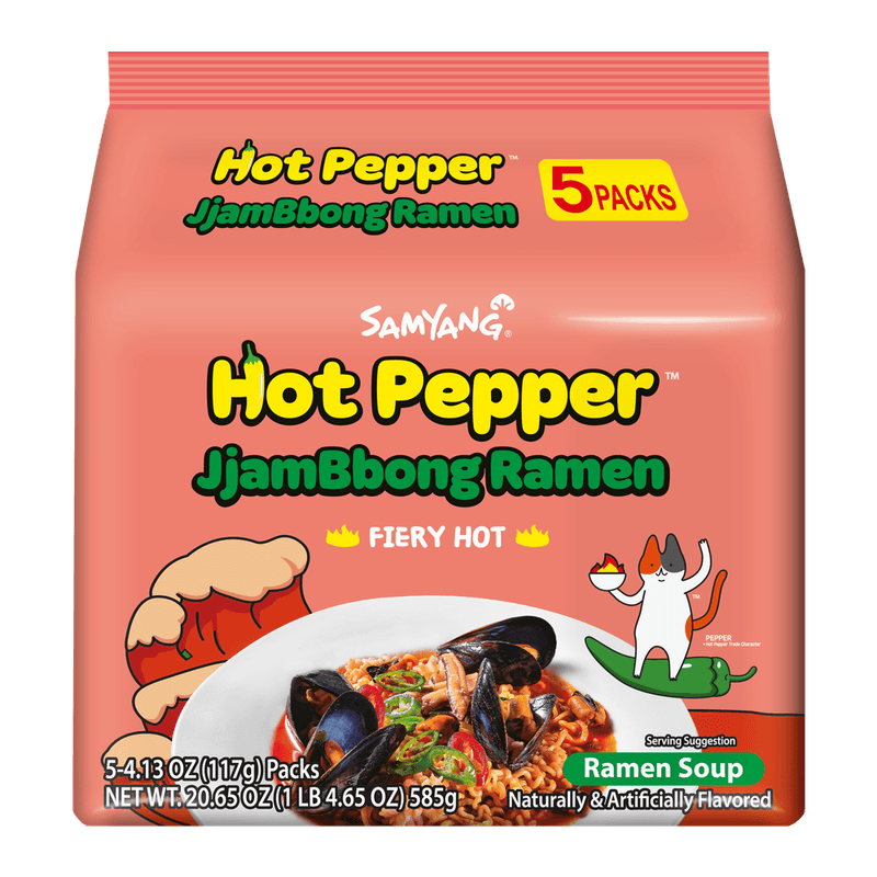 Samyang-Hot-Pepper-Jjambbong-Ramen-5-Packs-4.13oz-117g-
