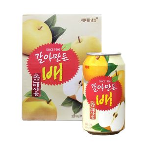 Crushed Pear Juice 8 fl.oz(238ml) 12 Cans