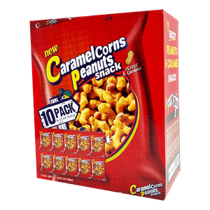 Caramel Corn Peanuts Snacks 10 CT 16.23 OZ (460 G)