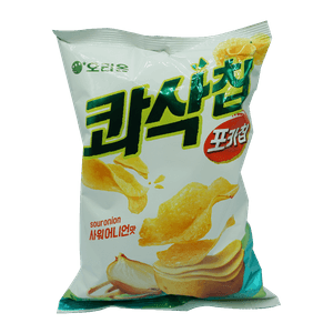 Pocachips The Crunchy Sour Onion 4.37oz(124g)