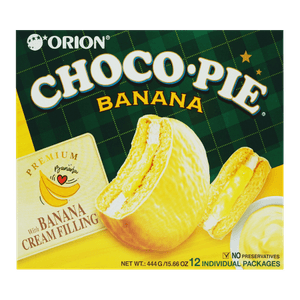 Choco Pie Banana 15.65oz(444g)