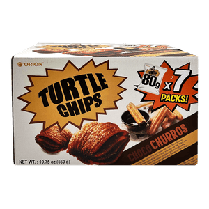 Turtlechips Choco Churros (80G)*7 Pack 19.75 OZ