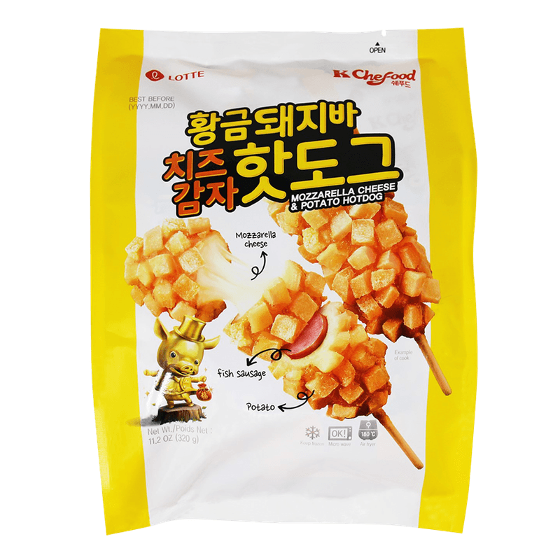 Lotte-Mozzarella-Cheese---Potato-Hotdog-11.2oz-320g-