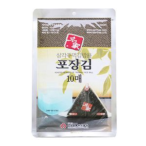 Sushi Laver for Triangle Rice Ball 0.35oz(10g) 10 Sheets