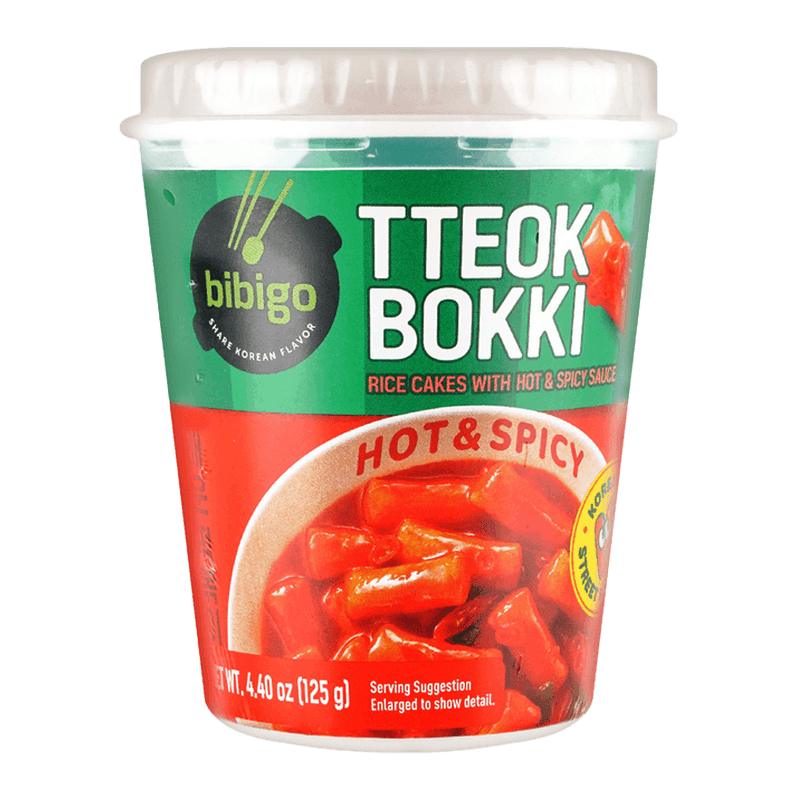 Ricecake Cup With Hot & Spicy Sauce 4.4oz(125g) - H Mart