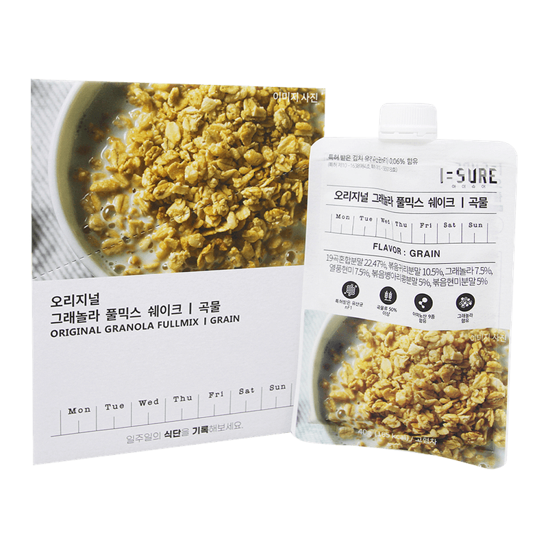 I-SURE-Probiotics-Granola-Fullmix-Grain-1.41oz-40g--7-Pouches