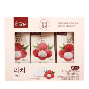 Jelly-vely Lychee 2.11oz / 6 Pack