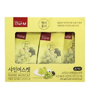 Chef M Jelly-vely Shine Muscat 2.11oz / 6 Pack