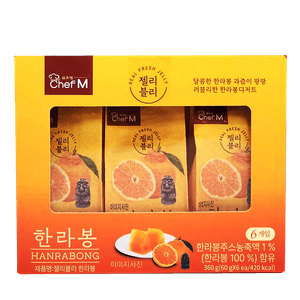 Jelly-vely Shine Hanrabong (Korean Orange) 2.11oz / 6 Pack