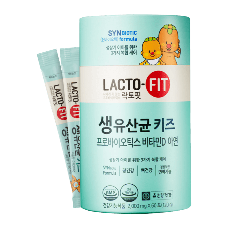 Buy Chong Kun Dang Probiotics Lacto-Fit Kids 4.2oz (120g) 60 Packets ...