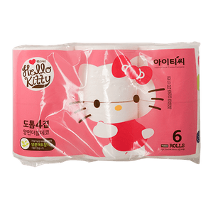 Hello Kitty 4ply  6 Roll