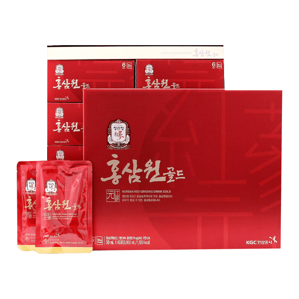 Buy Korean Red Ginseng Extract Gold (101.44 oz, 3000ml, 4 Pack ...