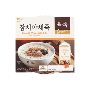 Tuna Vegetable Porridge Bowl 9.52oz(270g)