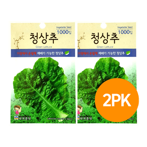 Korean Blue Lettus Seeds (1,000ct) 2 Pack