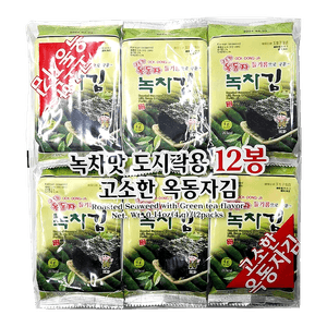 Seaweed With Green Tea Flavor 12PK 2.04oz(58g)