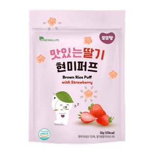 Brown Rice Puff with Strawberry 1.06oz(30g)