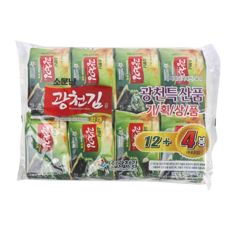Kwangcheon-Famous-Seasoned-Green-Seaweed-Dosirak-16-Packs-2.72oz-77g--8