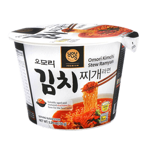 Omori Kimchi Stew Cup Ramen 5.29oz (150g)