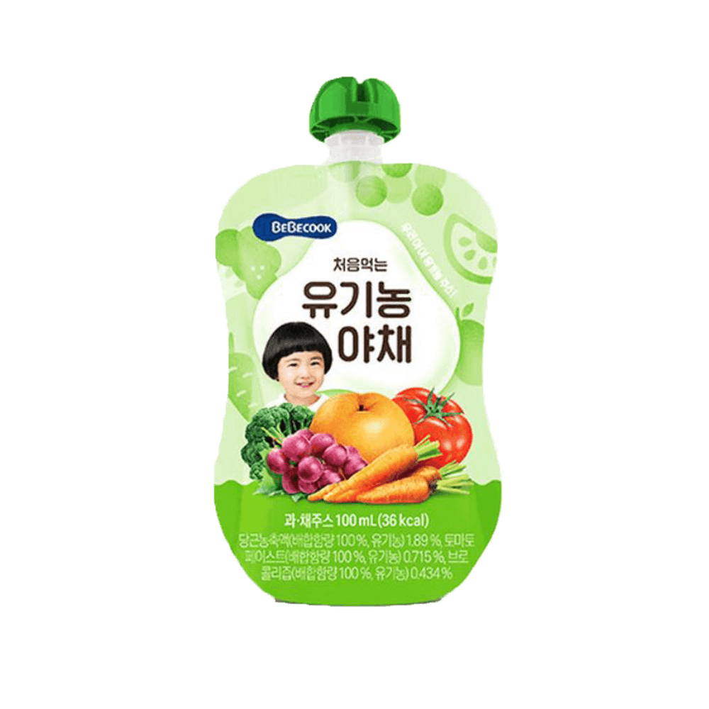 Buy Bebecook Mixed Fruit & Vegetable Juice 3.38floz | HMart - H Mart