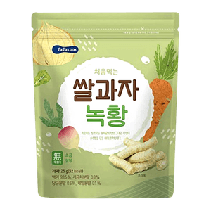 Very First Rice Snack Green Vegetables 0.88oz(25g)