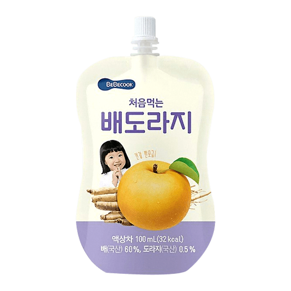 Bebecook Pear & Bell Flower Plus Drink 3.38fl oz(100ml)