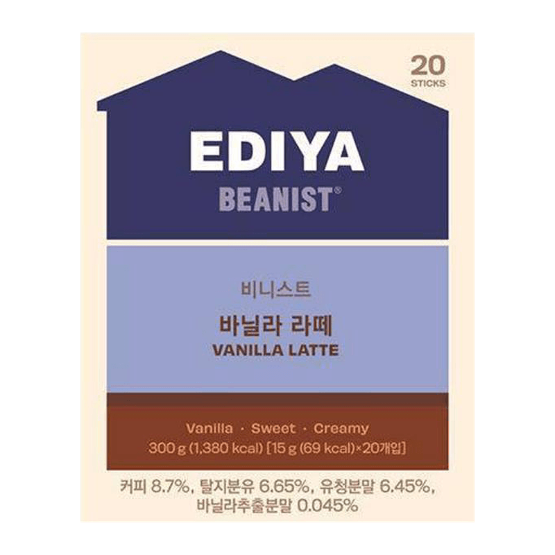 Ediya-Beanist-Vanilla-Latte-10.58oz-300g-