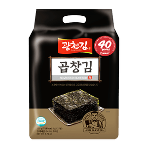 Gobchang Dosirak Seasoned Seaweed 27pk 4.76oz(135g)