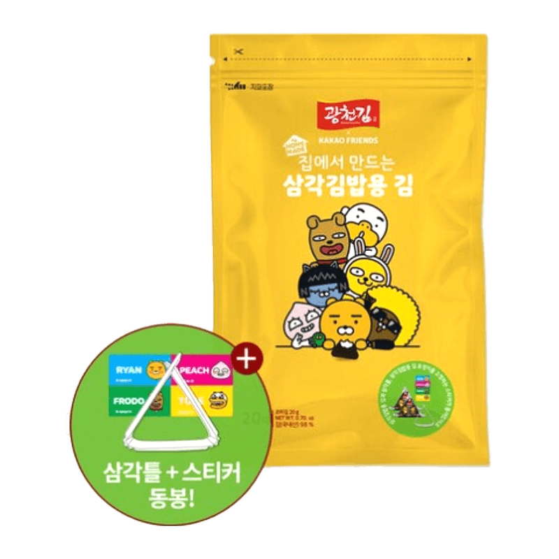 KwangCheon-Kakao-Friends-Roasted-Kimbab-Seaweed--W--Frame--0.7oz-20g--20-Sheets