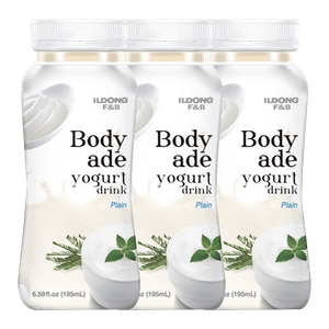 Body Ade Yogurt Plain 6.59floz(195ml) 3 Packs