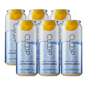 Sparkling Water (Lemon) 16.9 floz(500ml) 6 Packs