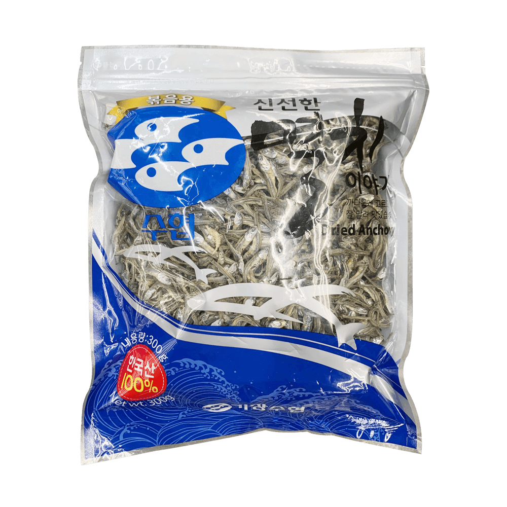 Buy Dried Anchovy (M) Pouch 10.58oz (300g) HMart H Mart
