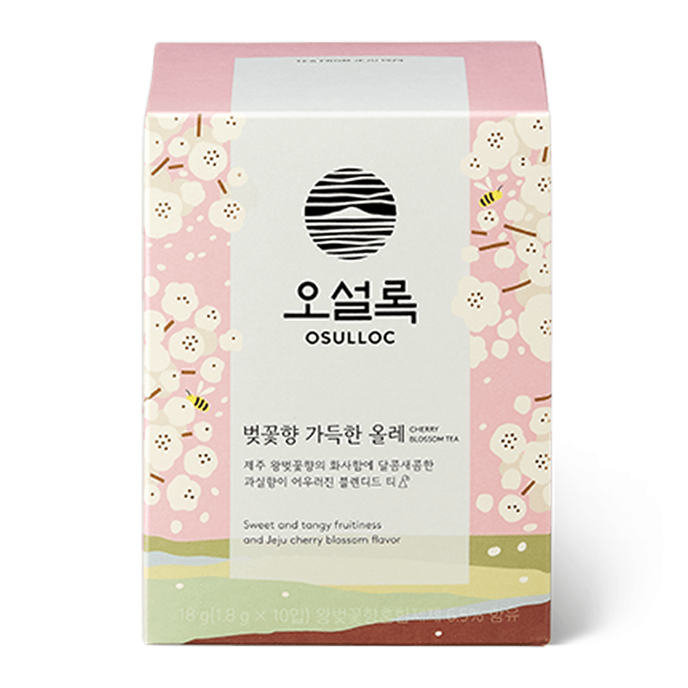 Buy Osulloc Cherry Blossom Tea 0.63oz (0.06 x 10 Tea Bags) | HMart - H Mart