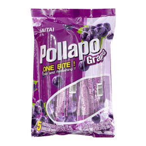 Ice Slush (Plapo/Grape Flavor) 4.06Floz(120ml) 5 Packs