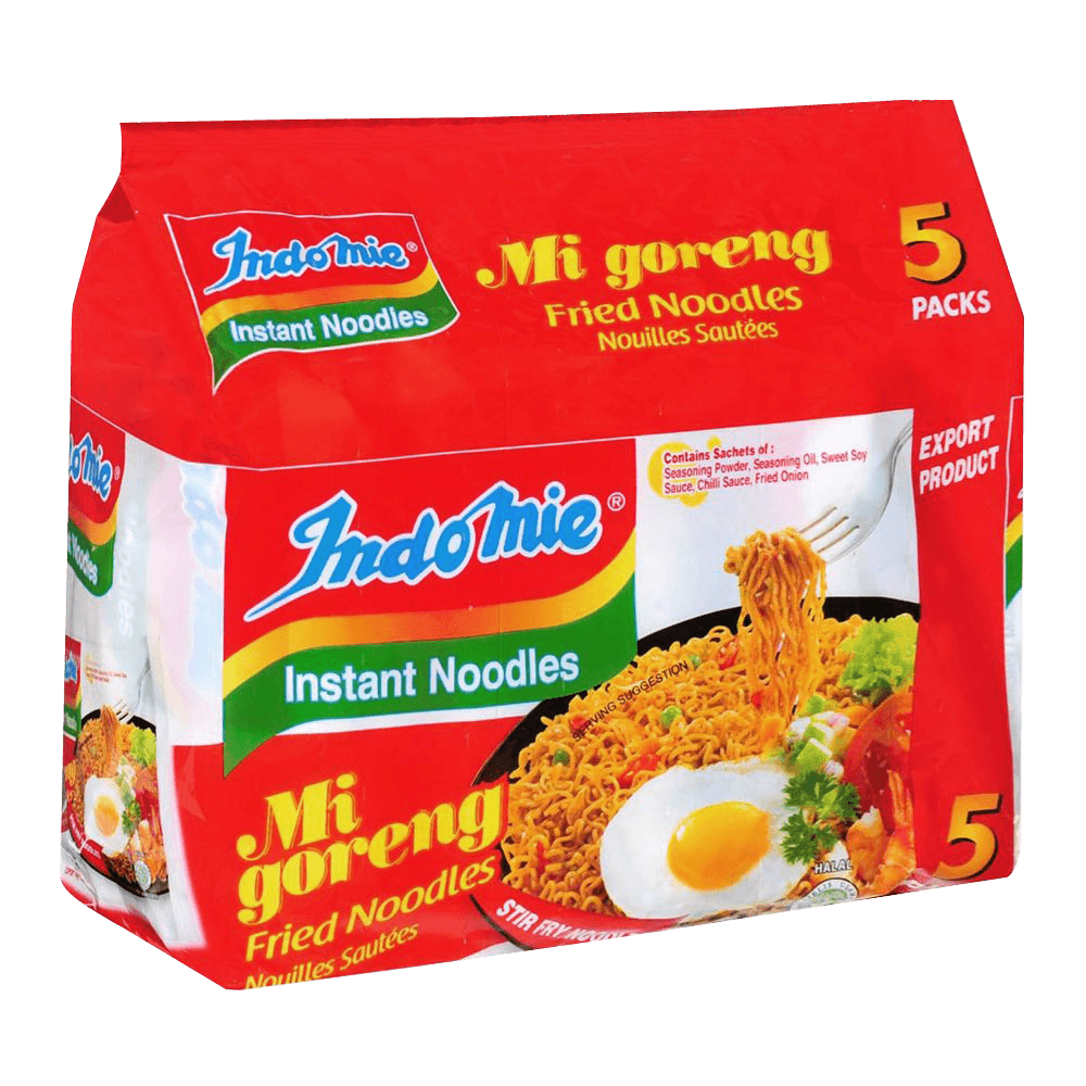 Buy Indomie Mi Goreng Fried Noodle 5 Packs 3oz | HMart - H Mart