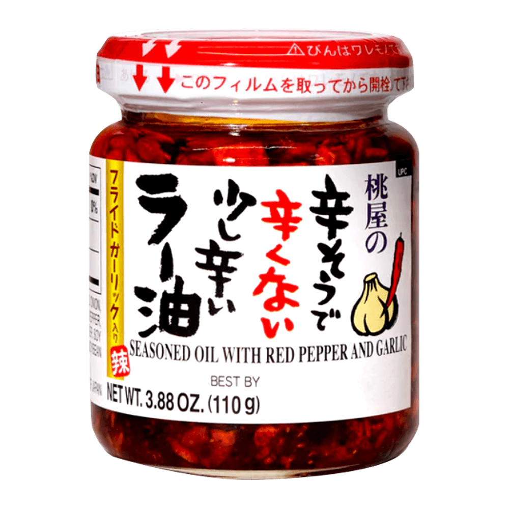 Oil With Red Pepper Garlic 3.88 OZ (110 G) - H Mart