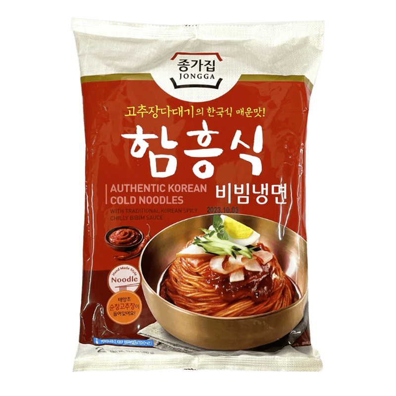 Korean Spicy Cold Noodles 13.4 OZ (380 G) - H Mart