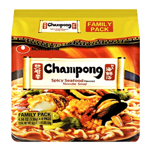 Champong Spicy Seafood Ramen 18.32oz(519.36g)