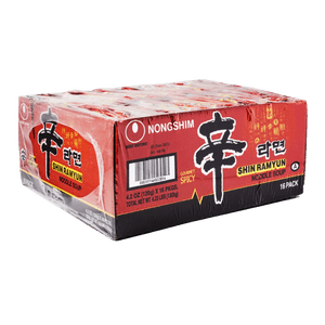 Shin Ramen 16Pk Box 4.23OZ(120G)*16
