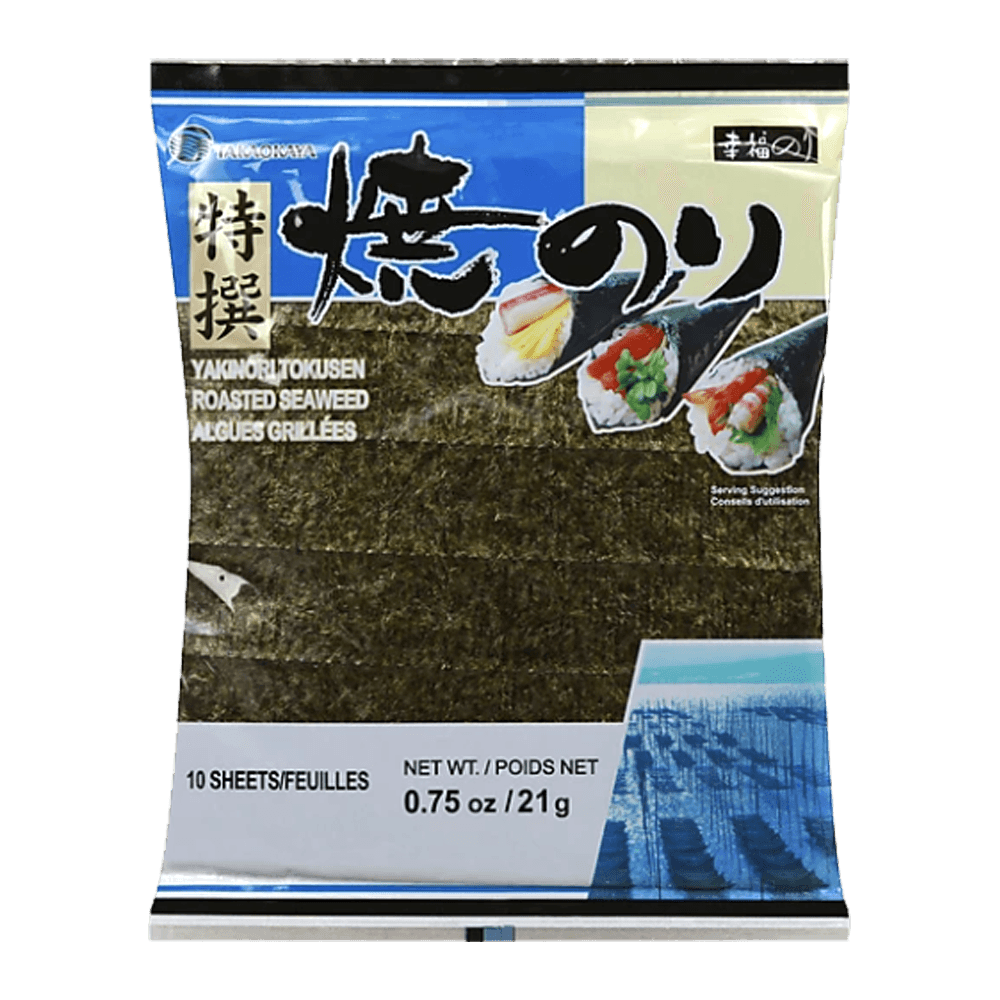 Yaki Sushi Nori 10 Sheets 0.77oz(22g) - H Mart