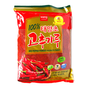 Coarse Red Pepper Powder for Kimchi 3lb(1.36kg)